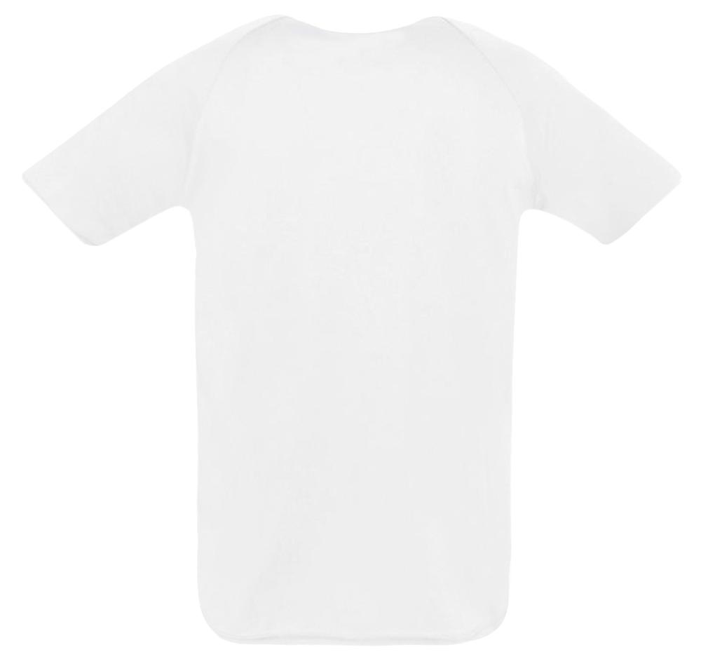 Футболка унисекс Sporty 140 белая, размер 3XL