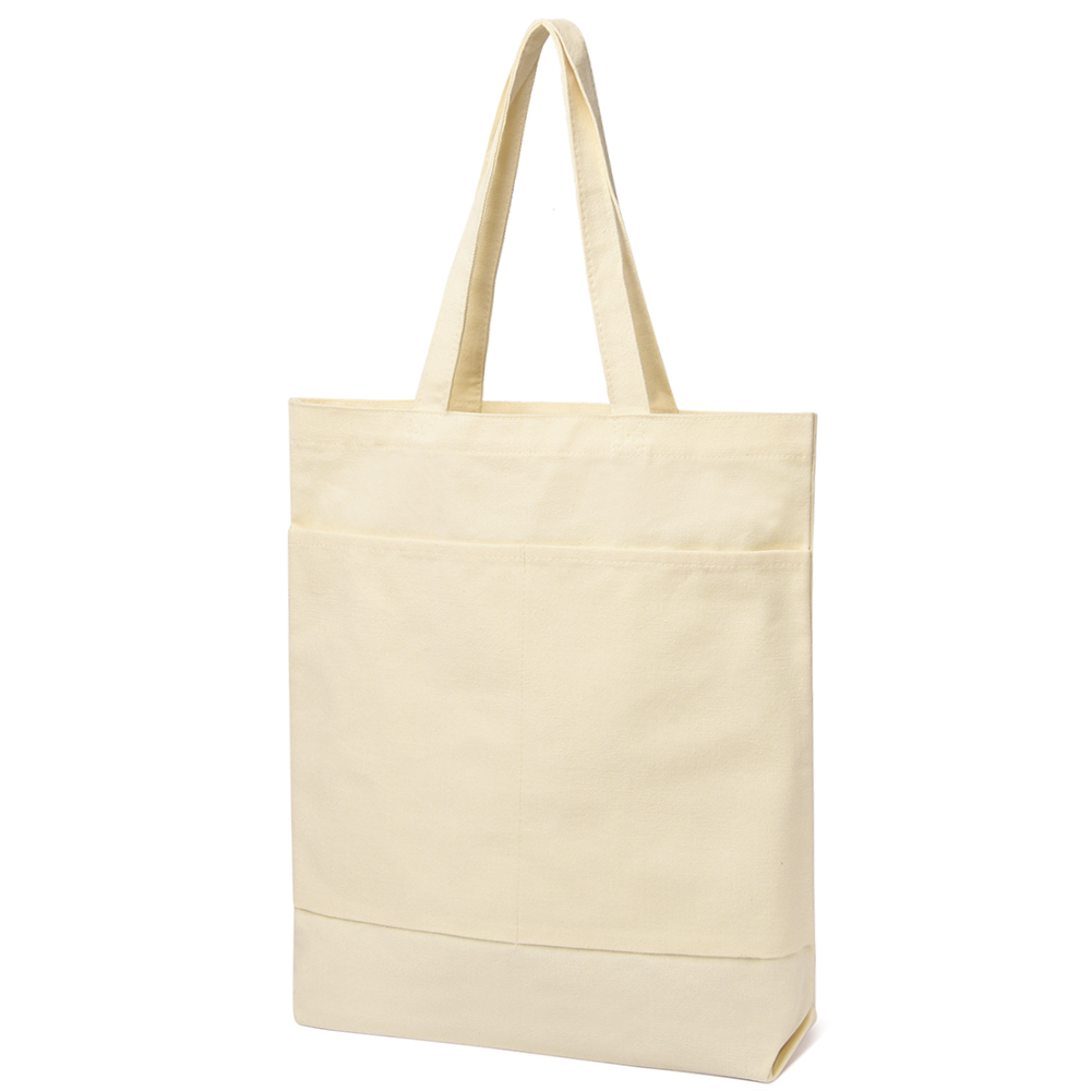Сумка для покупок JETTA с карманами 325 г/м?, натуральная