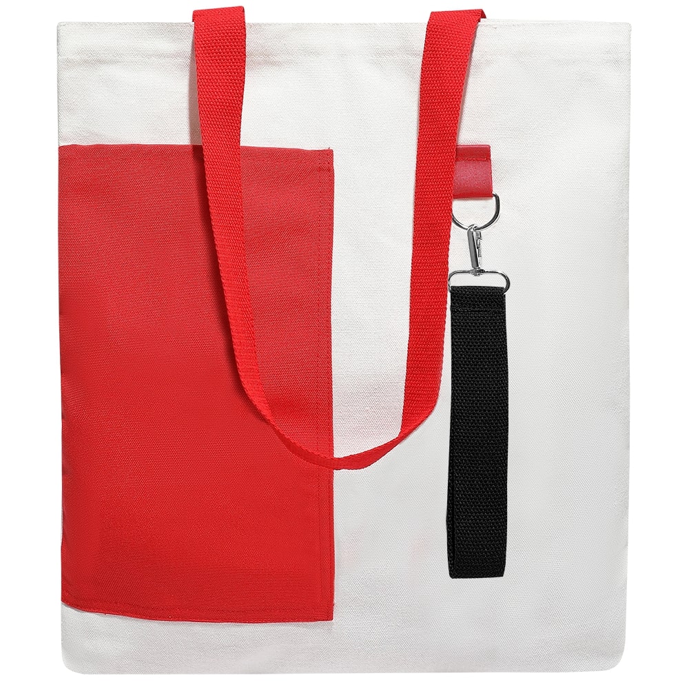 Сумка для покупок BANSHEE TO GO 325 г/м?, красная/чёрная