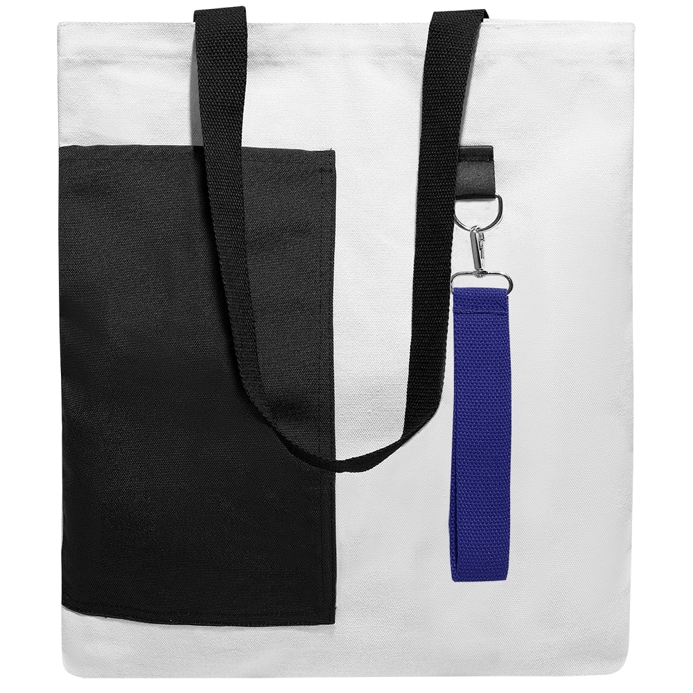 Сумка для покупок BANSHEE TO GO 325 г/м?, чёрная/синяя