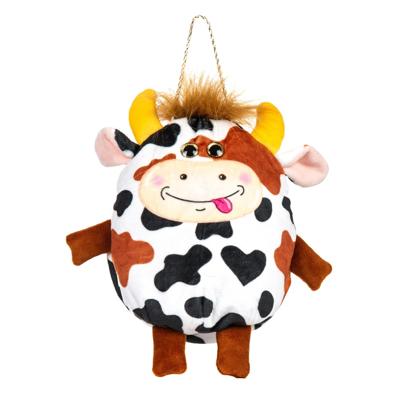 №3 МЯГКАЯ ИГРУШКА БЫЧОК ИВАШКА 700 грамм новогодний подарок белорусский 