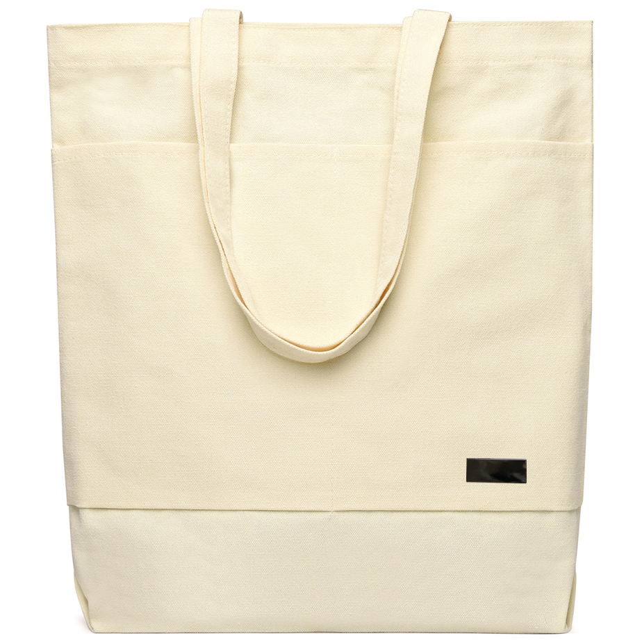 Сумка для покупок JETTA 325 г/м? с шильдом, натуральный