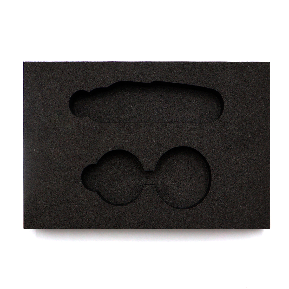 Ложемент ЭВАлюция под заказ 2 слоя (5мм+10мм), чёрный