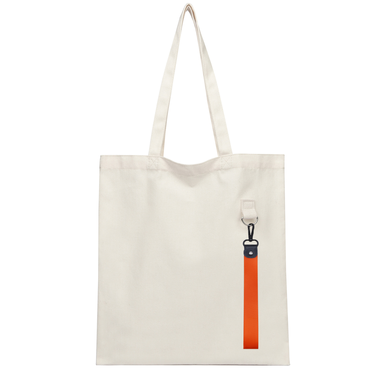 Сумка для покупок LUMISSA 325 г/м? с ремувкой, натуральный/оранжевый
