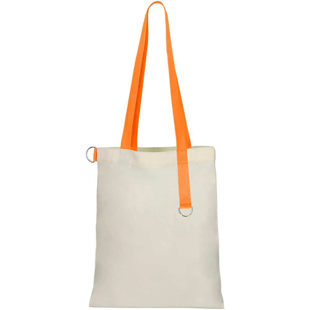 Сумка для покупок White GLOW 325 г/м?, оранжевая