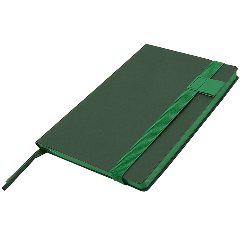 Ежедневник A5 недатированный La Squadra в мягком переплёте, тёмно-зеленый