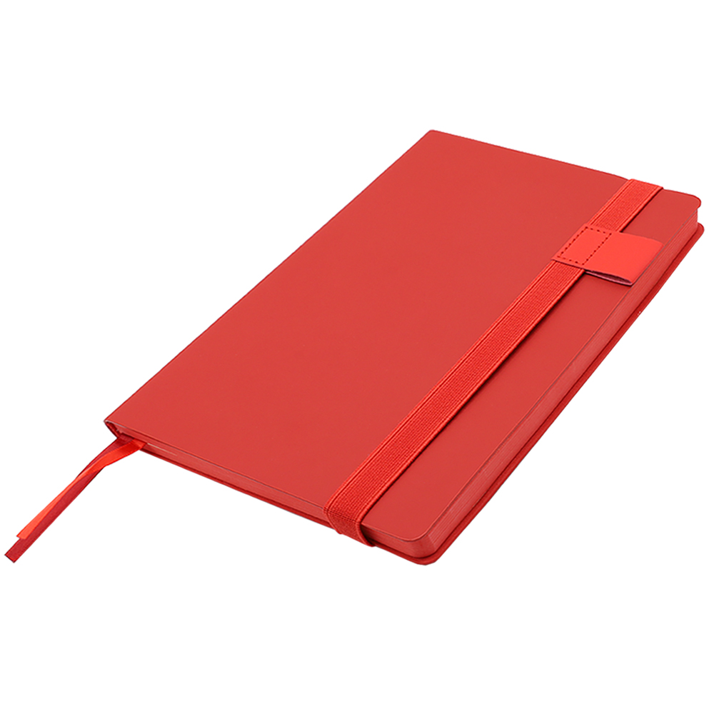 Ежедневник A5 недатированный La Squadra в мягком переплёте, красный