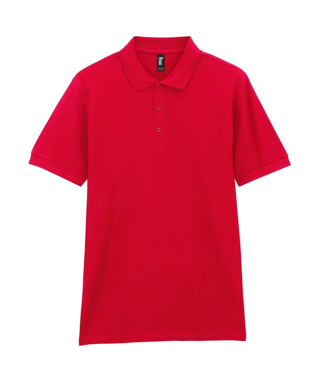 Футболка поло PREMIUM COTTON ADULT DOUBLE PIQUE, КРАСНЫЙ S