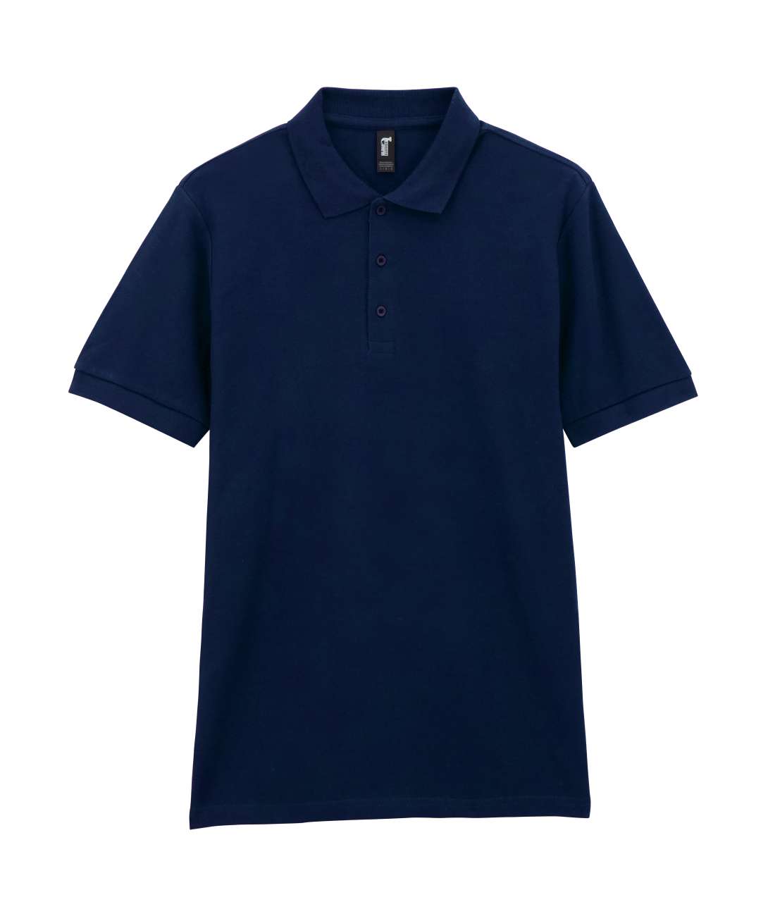 Футболка поло PREMIUM COTTON ADULT DOUBLE PIQUE, МОРСКОЙ СИНИЙ S