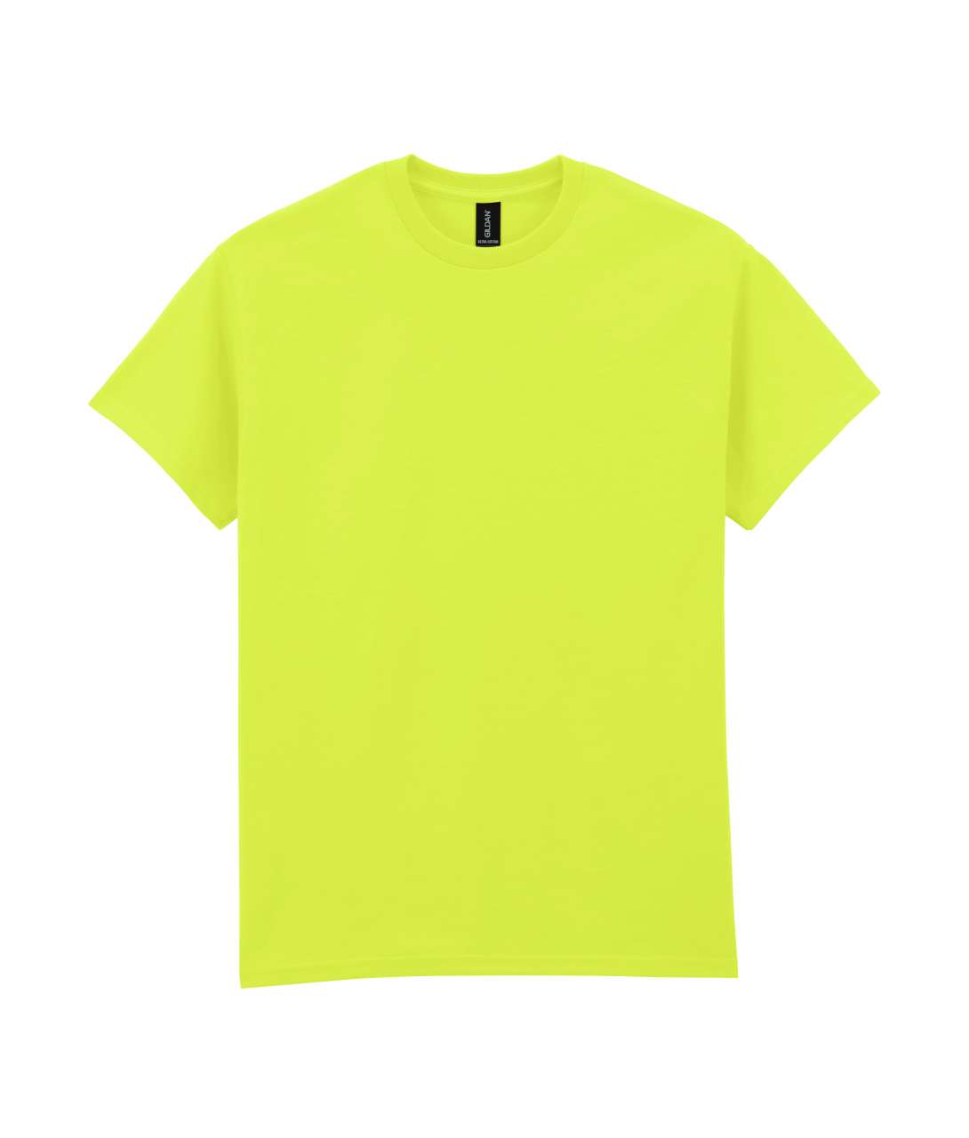 Футболка ULTRA COTTON, ЖЕЛТЫЙ НЕОН S