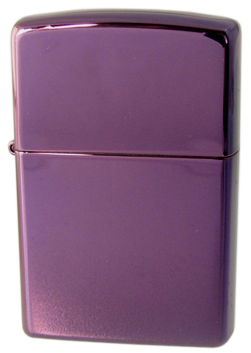 Зажигалка ZIPPO Classic с покрытием Abyss™, латунь/сталь, фиолетовая, глянцевая, 38x13x57 мм