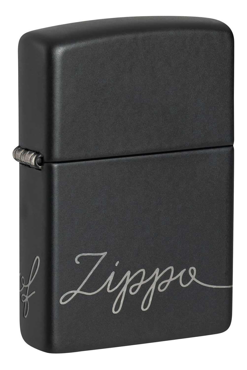Зажигалка ZIPPO Classic с покрытием Black Matte, латунь/сталь, черная, матовая, 38x13x57 мм