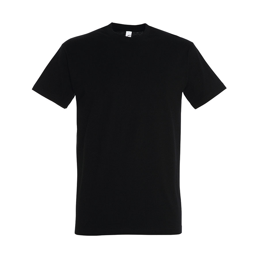 Футболка мужская IMPERIAL, глубокий чёрный, XL, 100% хлопок, 190г/м2