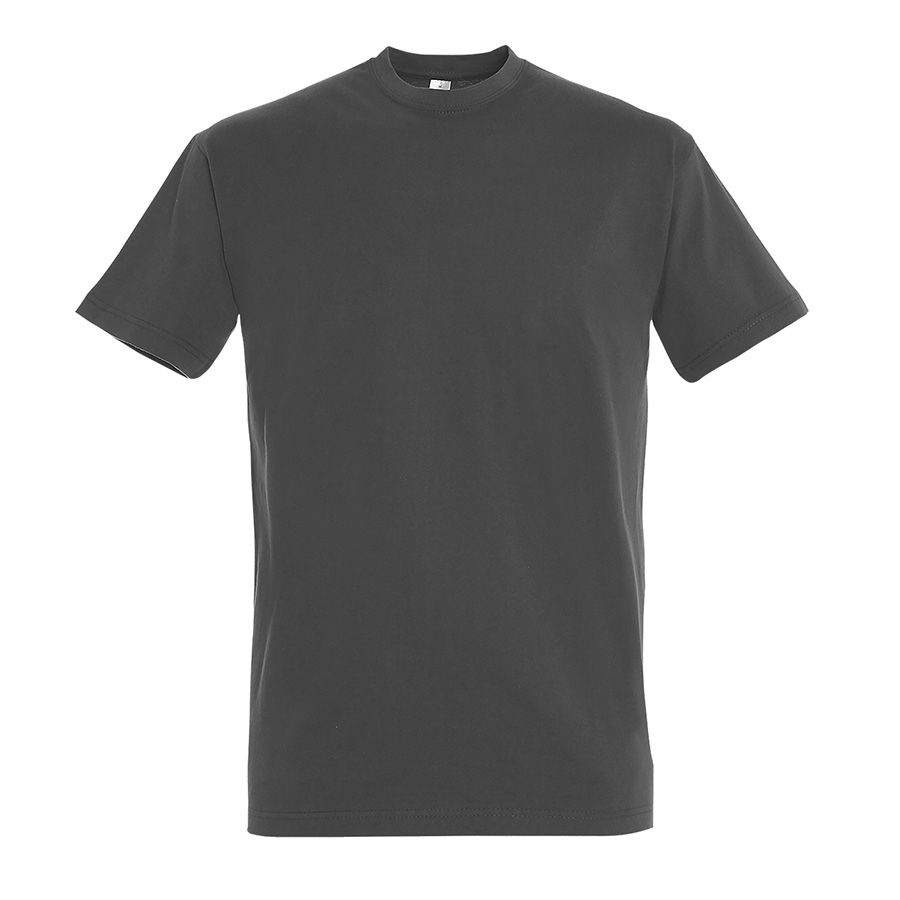 Футболка мужская IMPERIAL, темно-серый, 2XL, 100% хлопок, 190 г/м2