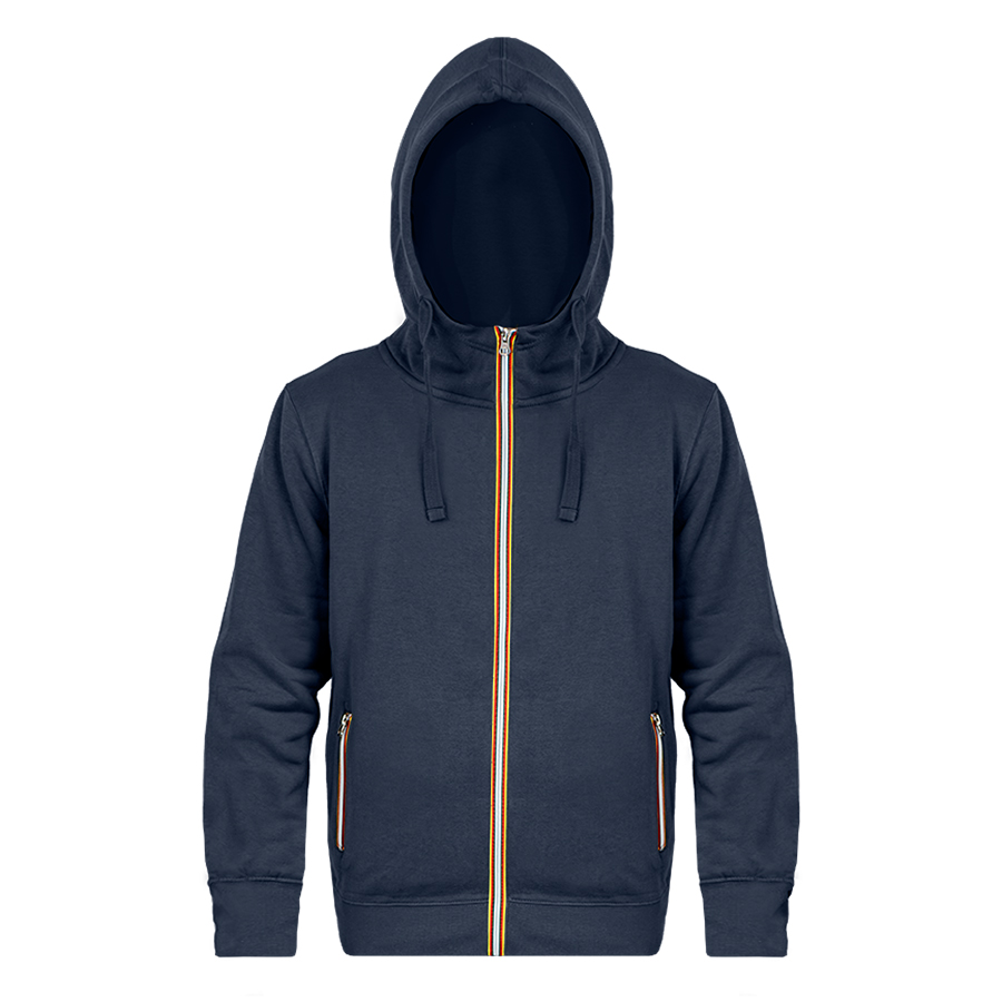 Толстовка худи на молнии с начесом LAS VEGAS MAN 280