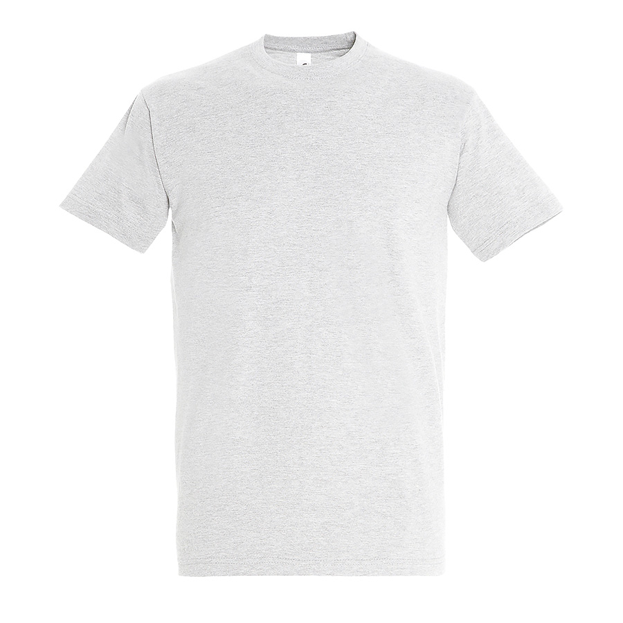 Футболка мужская IMPERIAL, светло-серый меланж, 4XL, 100% хлопок 190г/м2