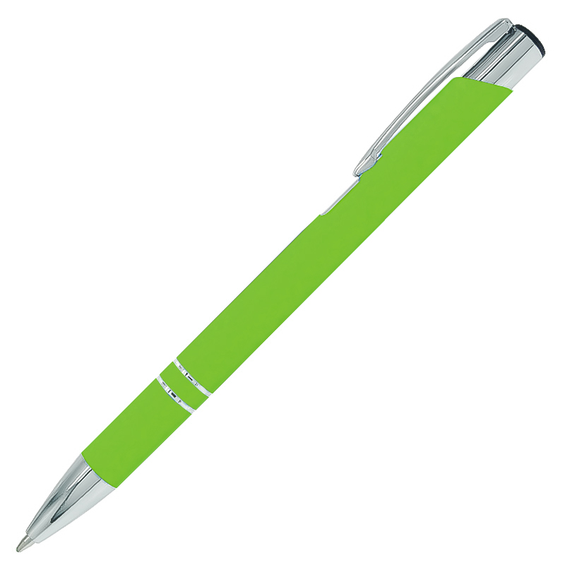 Ручка шариковая Legend Soft Touch Requis, салатовая