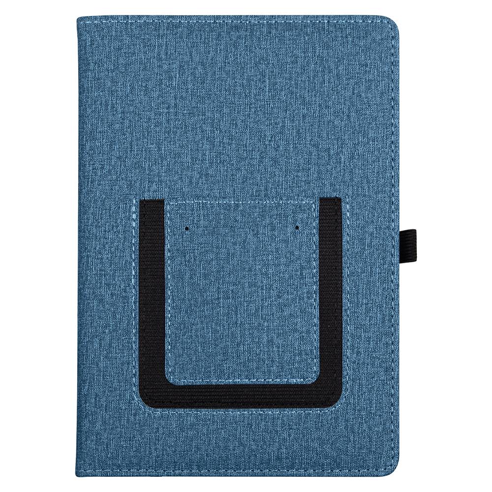 Ежедневник  Smart Wallet Cambric  A5, синий, недатированный, в твердой обложке с поролоном