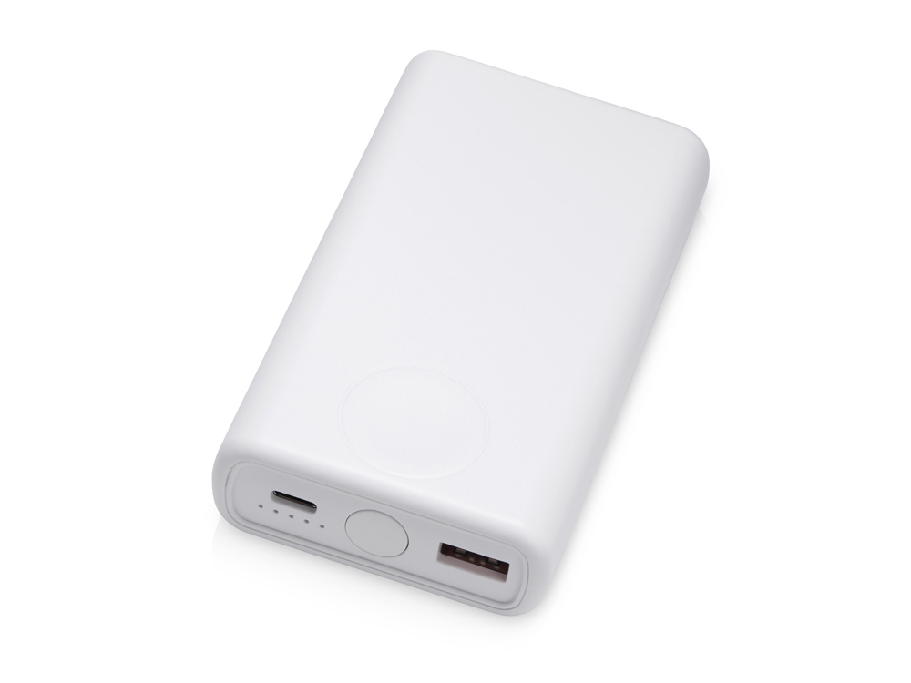 Внешний беспроводной аккумулятор 2-в-1 с функцией зарядки Apple Watch, QC/PD AtomIQ, 10000 мАч, белый
