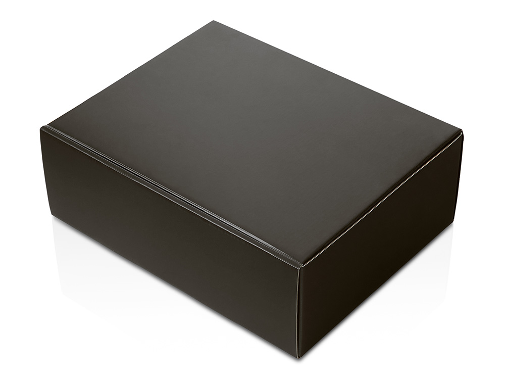 Коробка подарочная Raven, XL , черная, вн. размер 235х300х105 мм., вертикальная