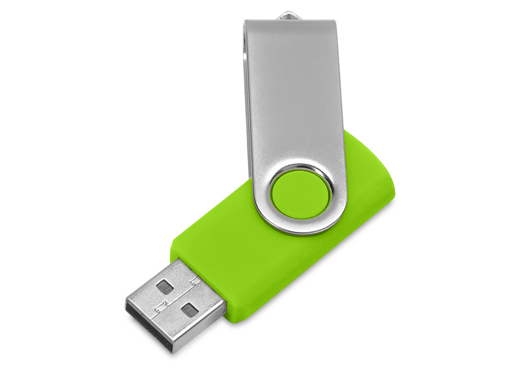 Флеш-карта USB 2.0 16 ГБ Флэш С1, зеленое яблоко