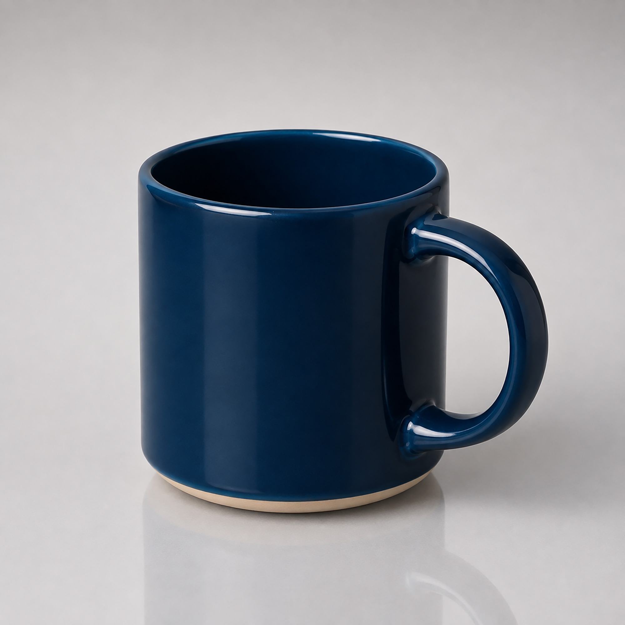 Керамическая кружка Мира 490 мл, темно-синий