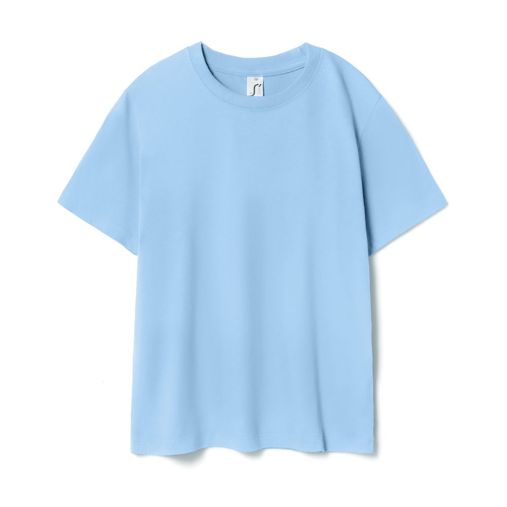 Футболка детская Regent Kids 150 голубая, на рост 118-128 см (8 лет)