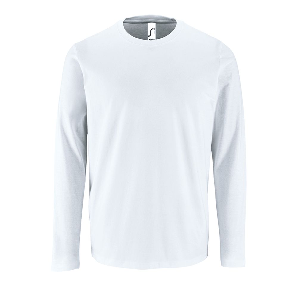 Футболка с длинным рукавом Imperial LSL Men белая, размер 4XL