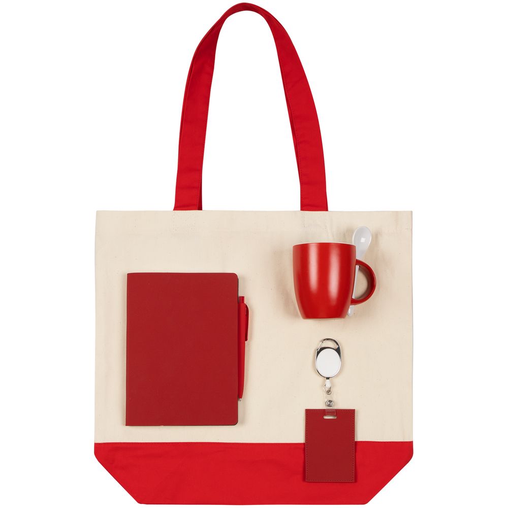 Набор Welcome Pack, красный с белым