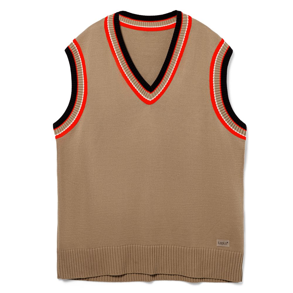 Жилет оверсайз унисекс Cornell в сумке, бежевый, размер S/M