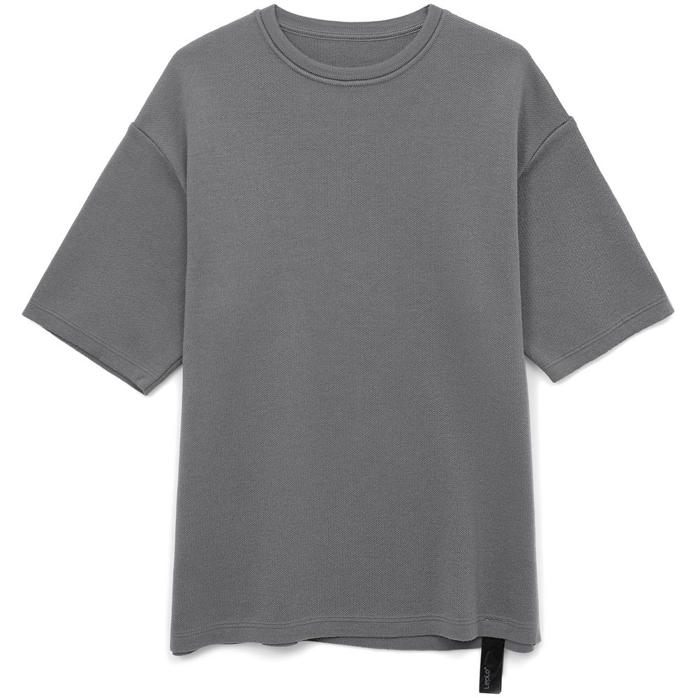 Джемпер с коротким рукавом Siluetti Volumica, серый, размер M/L