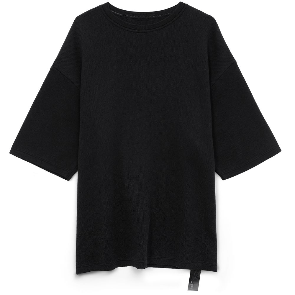 Джемпер с коротким рукавом Siluetti Volumica, черный, размер XS/S