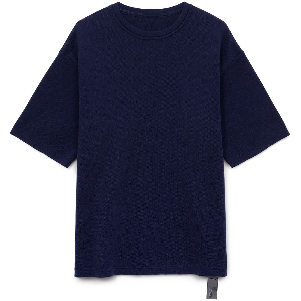 Джемпер с коротким рукавом Siluetti Volumica, темно-синий, размер XS/S