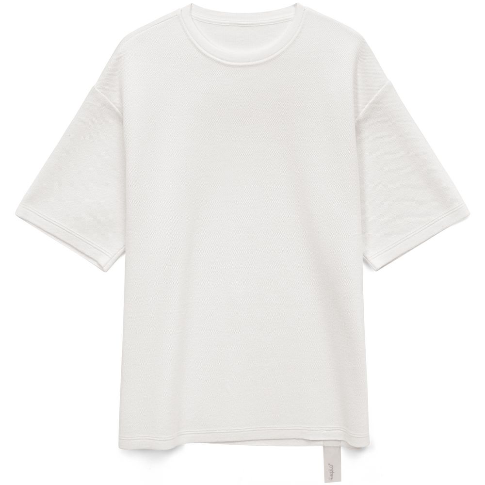 Джемпер с коротким рукавом Siluetti Volumica, молочно-белый, размер XL/XXL