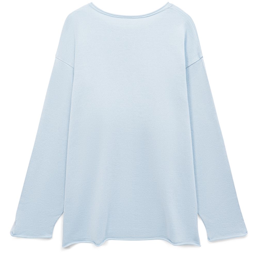 Лонгслив унисекс Siluetti Fuori, светло-голубой, размер L/XL
