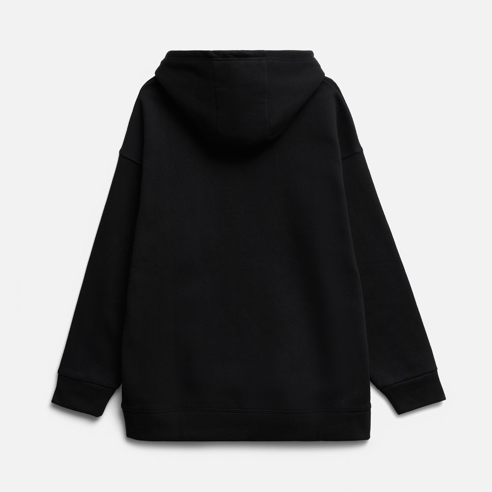 Худи оверсайз унисекс Snuggie, черное, размер XL/XXL