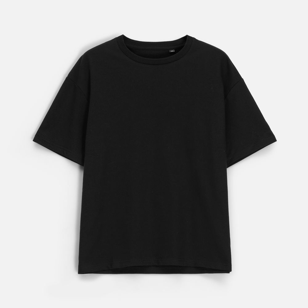 Футболка унисекс Durington, черная, размер XS/S