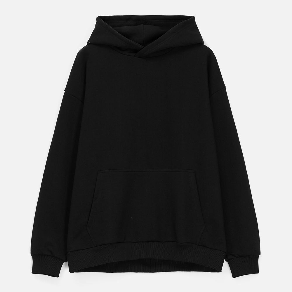 Худи унисекс оверсайз Daylero, черное, размер 3XL/4XL