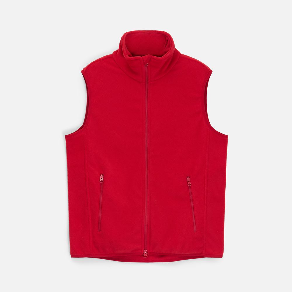 Жилет флисовый унисекс Ben Mac, красный, размер M