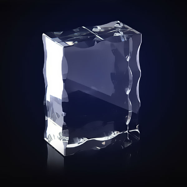 Кристалл из стекла 100х75х50мм. SH7-1