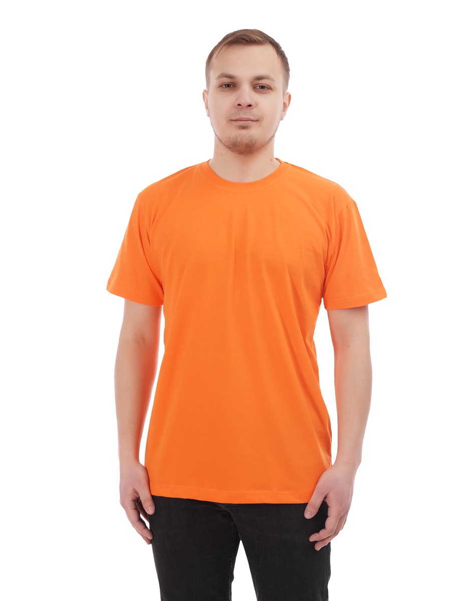 Футболка ТОП «Промо» 170 г/м2, цвет - «оранжевый»
